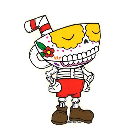 Cuphead Sticker