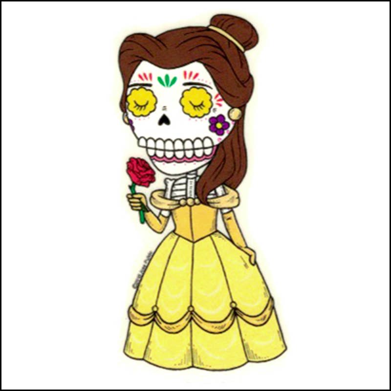 Belle Sticker