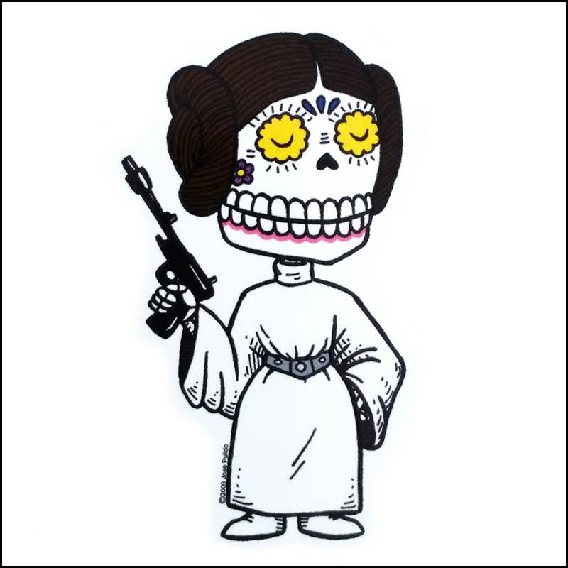 Princess Leia Sticker
