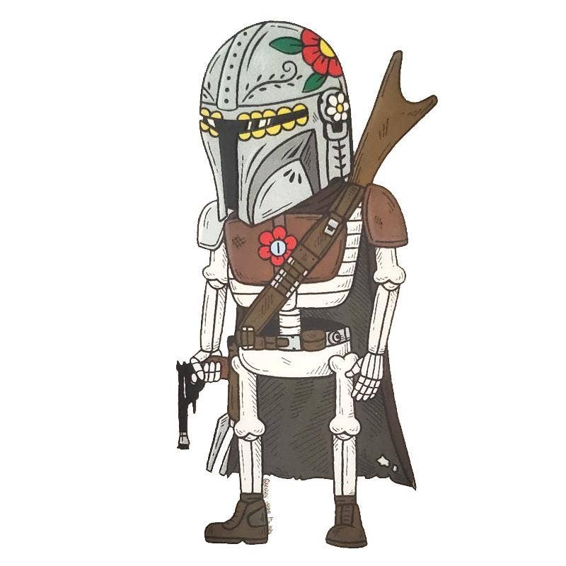 Mandalorian Sticker