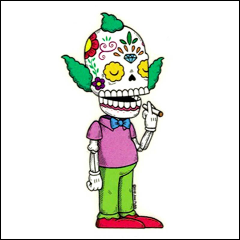 Krusty the Clown Sticker