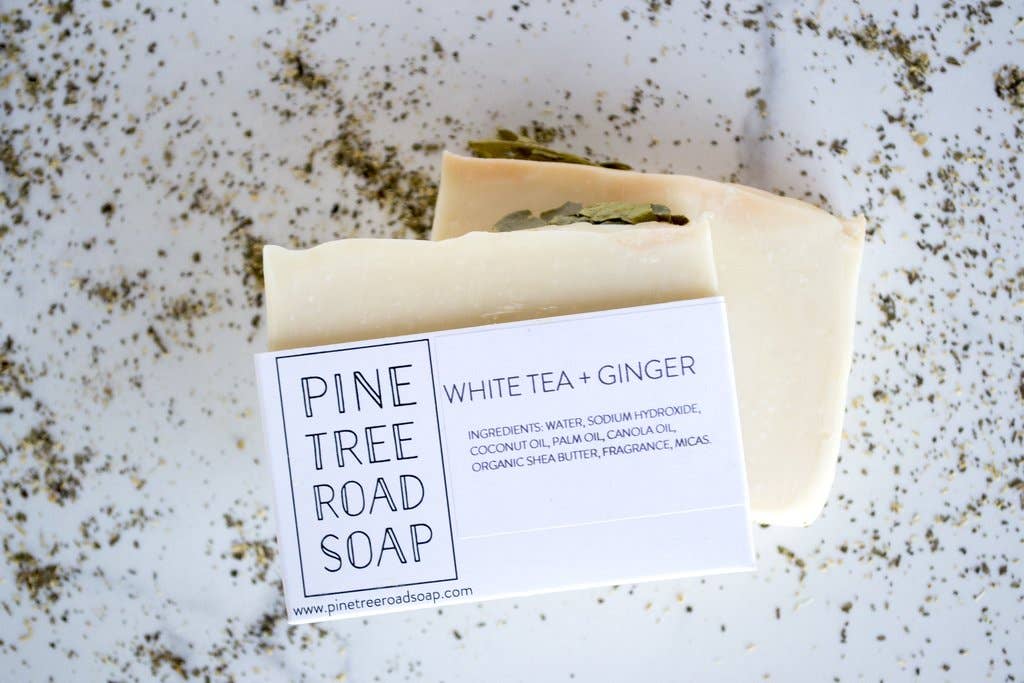 White Tea + Ginger Bar Soap