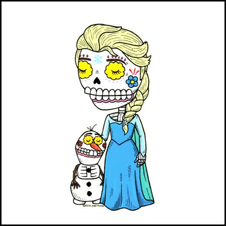 Frozen Sticker