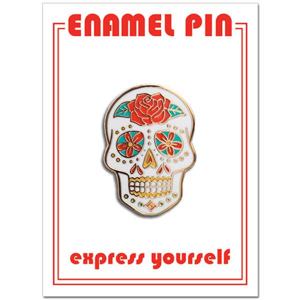 Sugar Skull Pin
