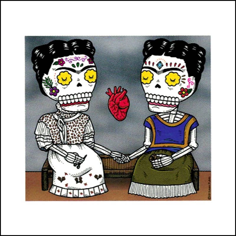 The Two Fridas Sticker