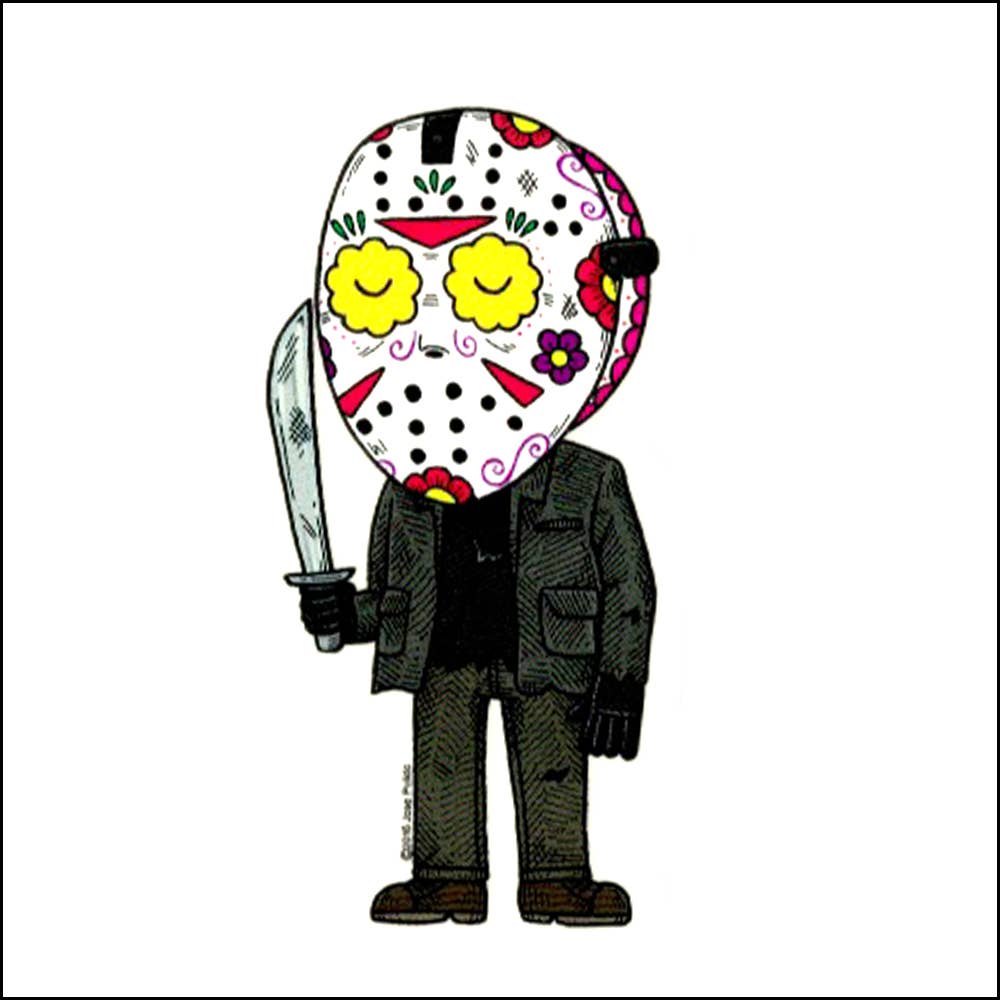 Jason Voorhees Sticker