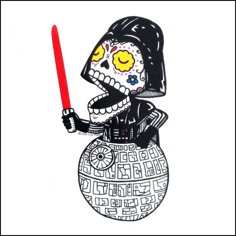 Darth Vader - Death Star Sticker