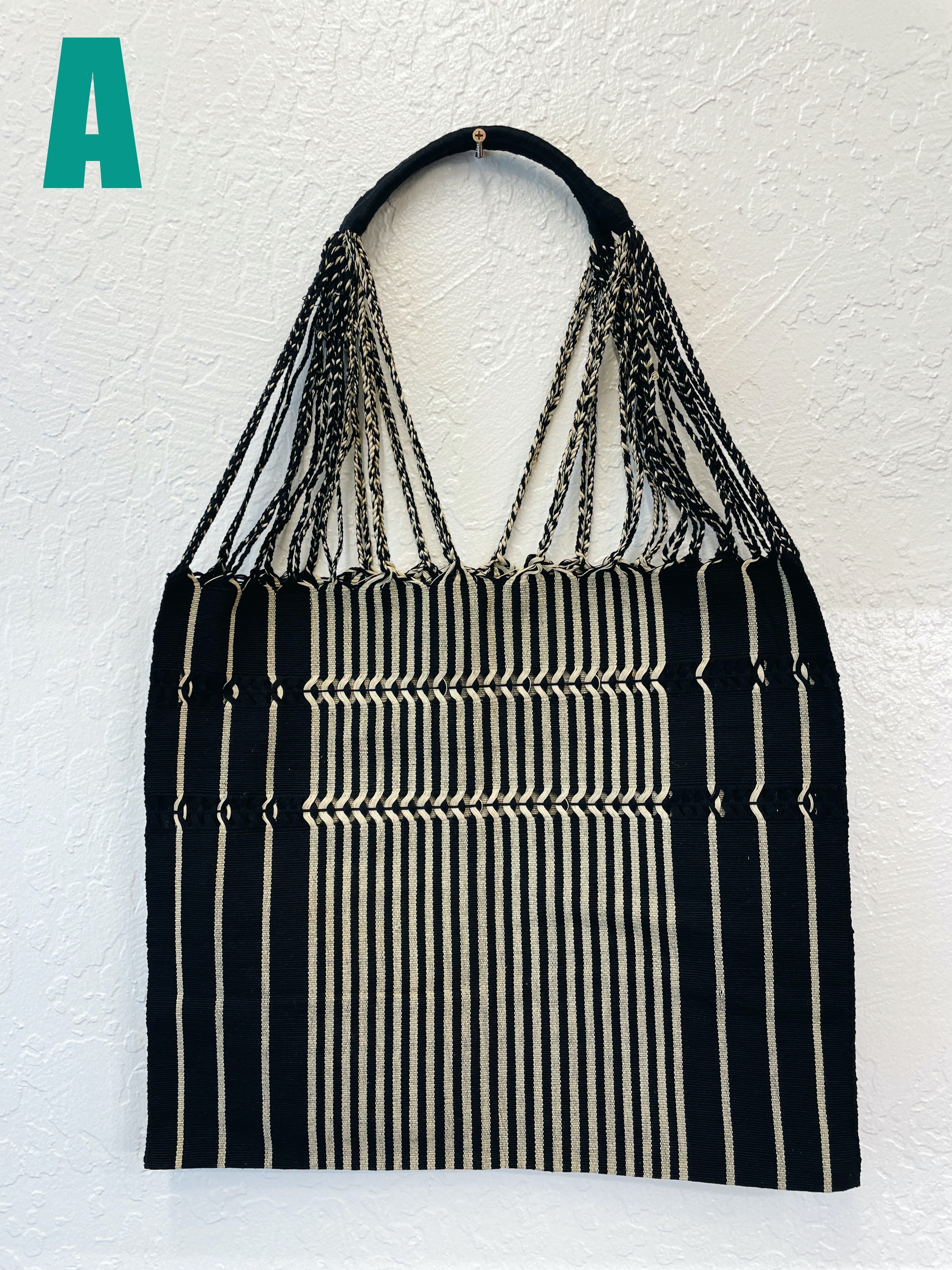 Handwoven Mexican Market Tote Bag