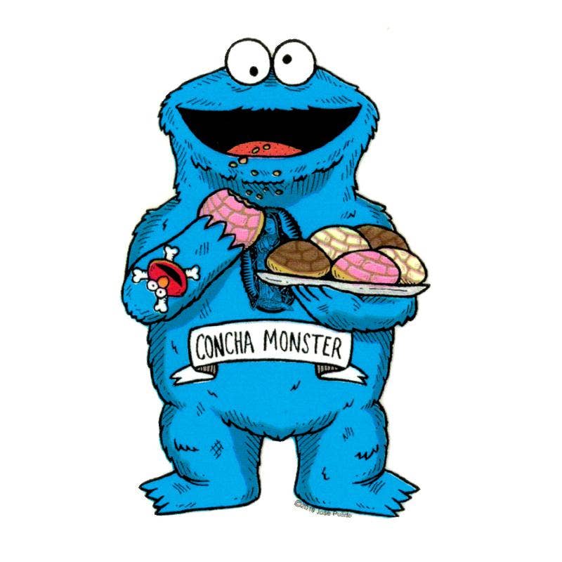 Cookie Monster Sticker