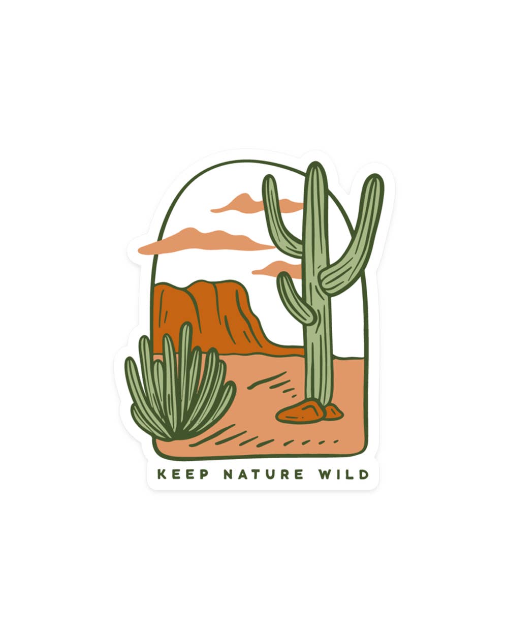 Desertscape - Sticker
