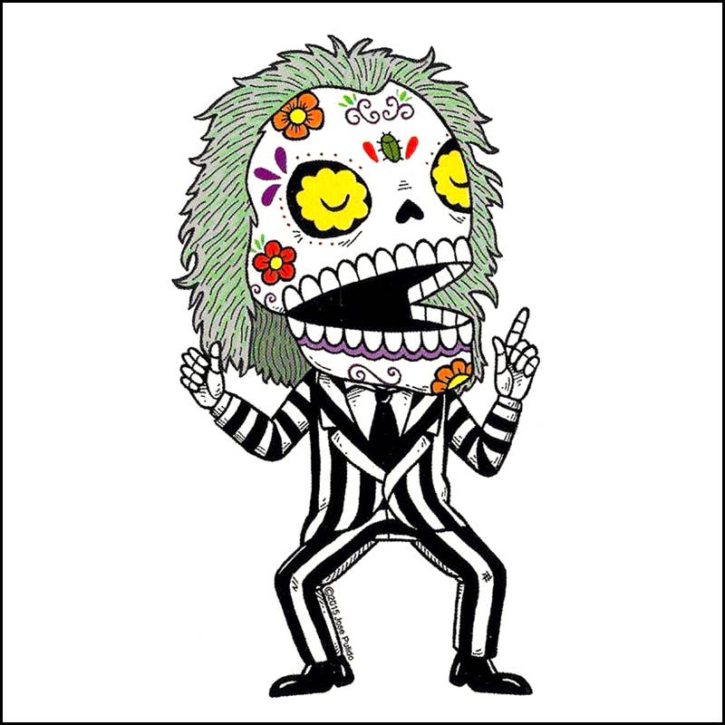 Beetlejuice Sticker
