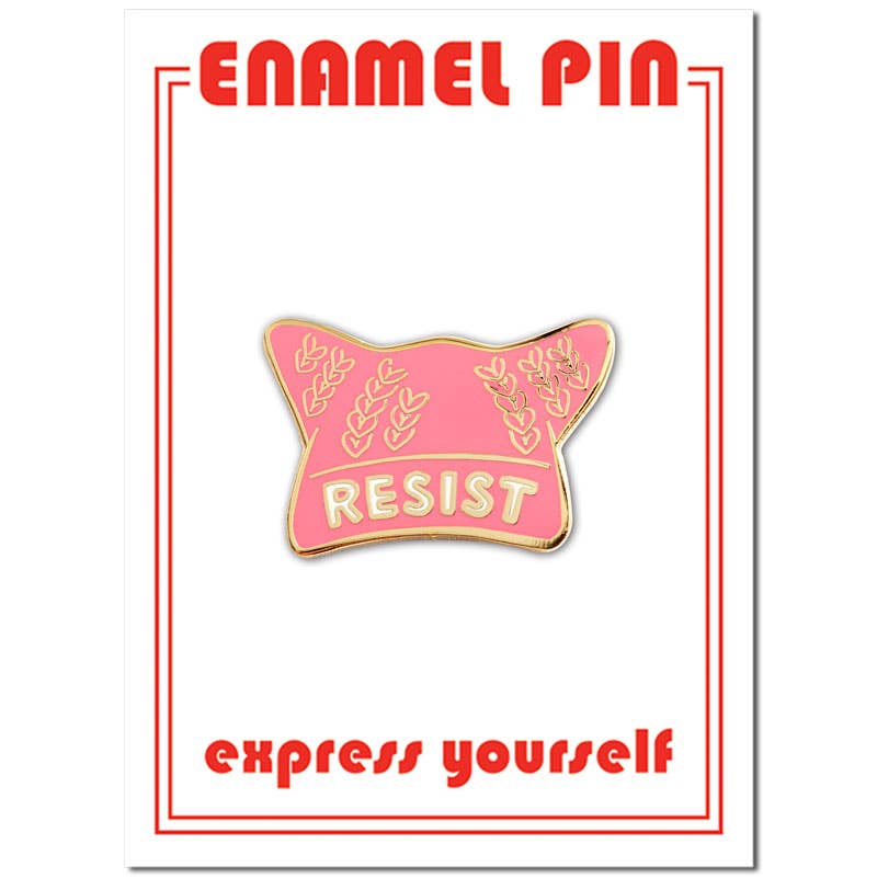 Resist Pussy Hat Pin