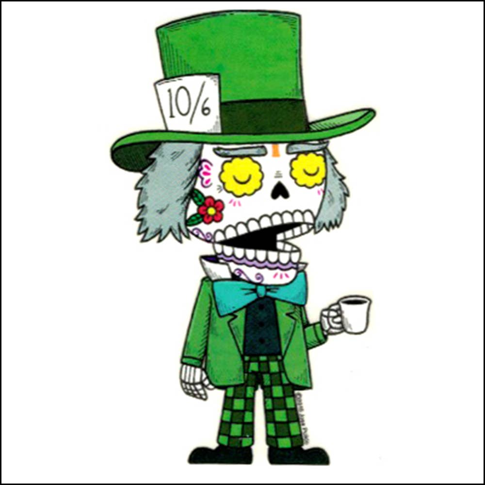 Mad Hatter Sticker