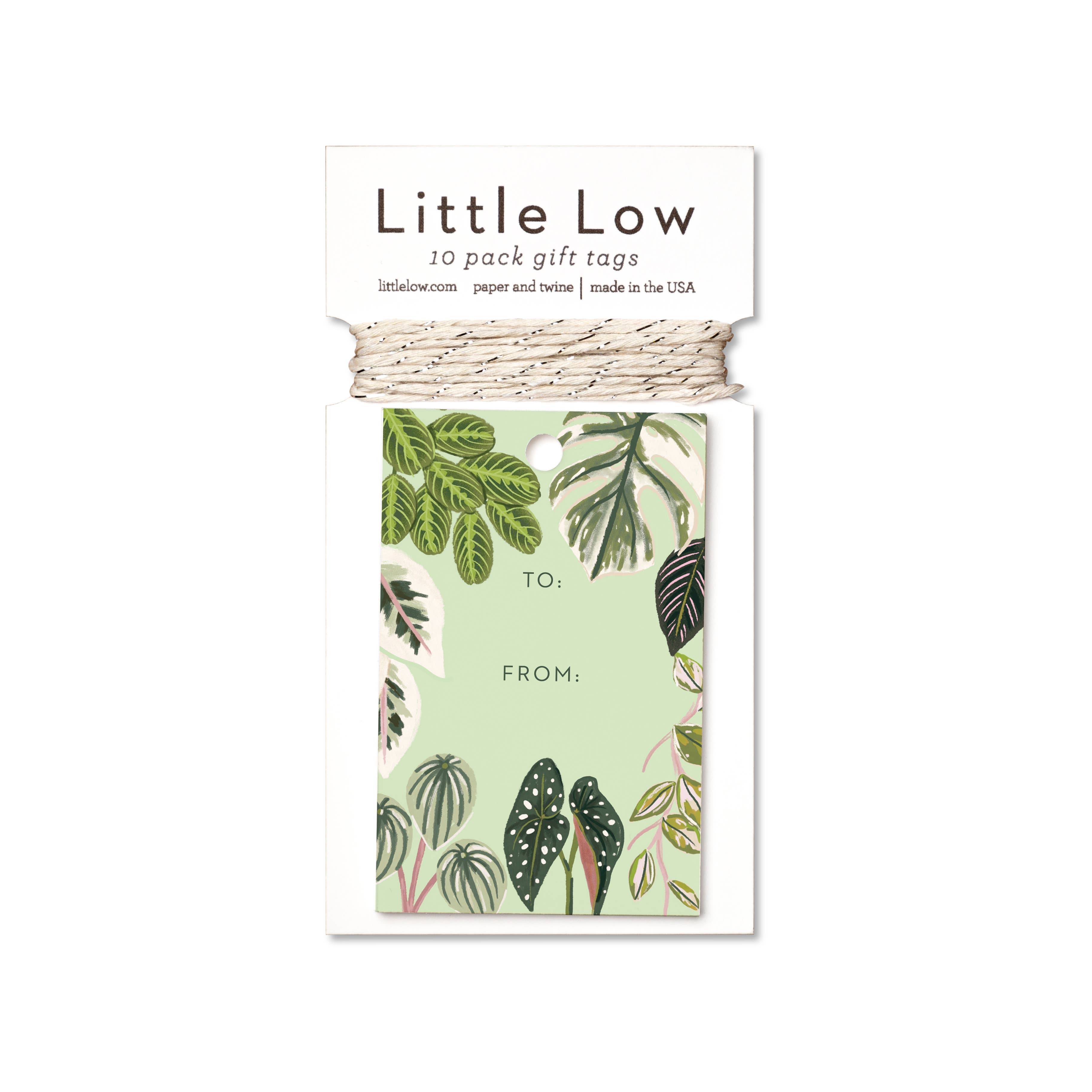 Houseplants Gift Tags