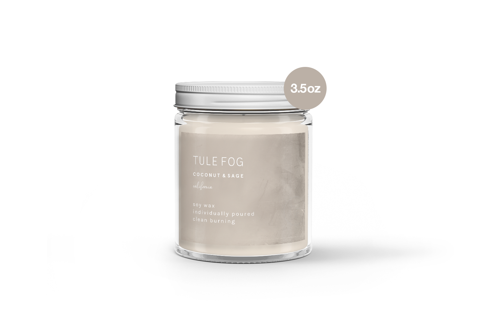 Coconut + Sage Soy Candle 3.5oz