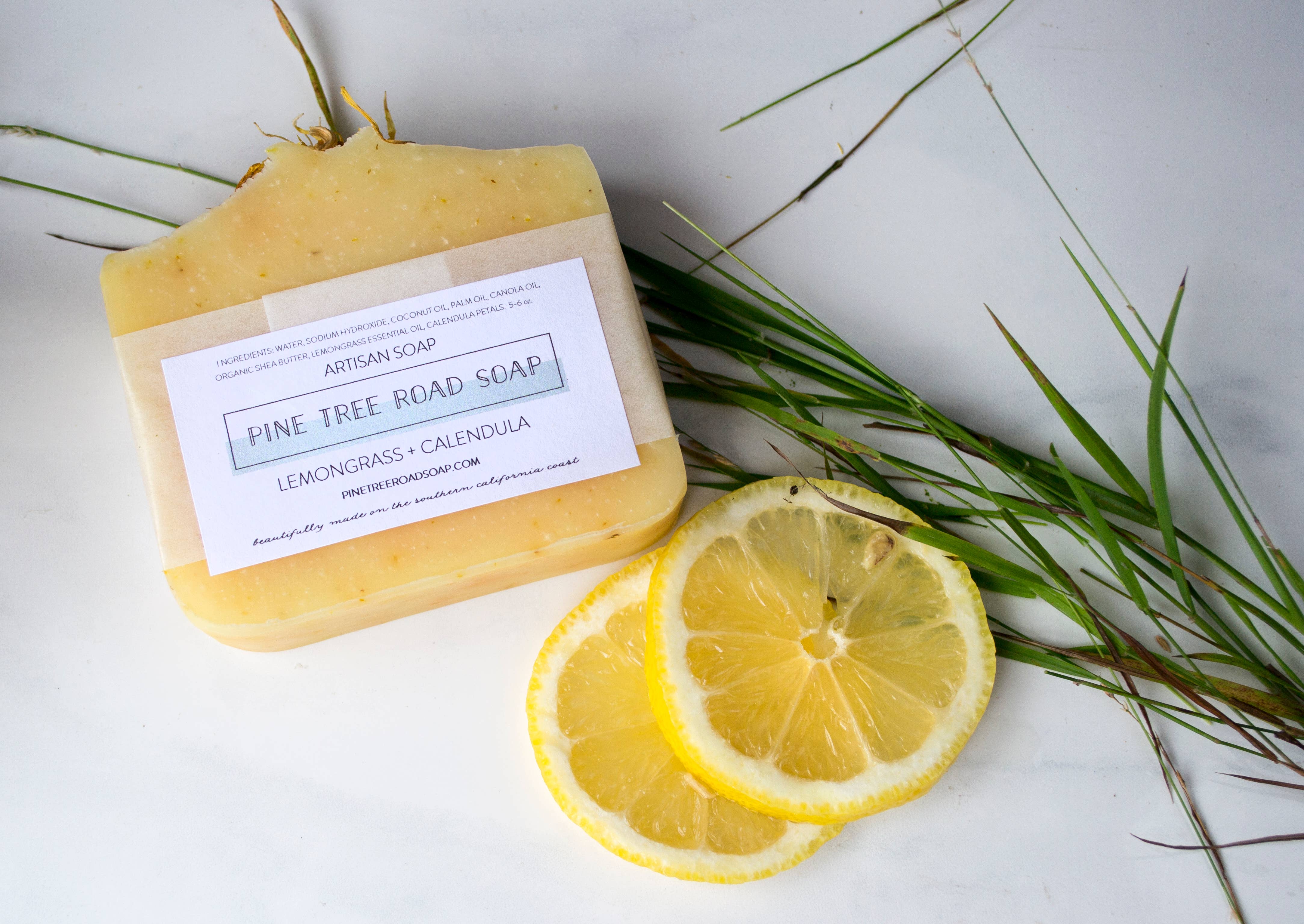 Lemongrass + Calendula Bar Soap