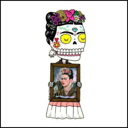 Frida Painting Sticker