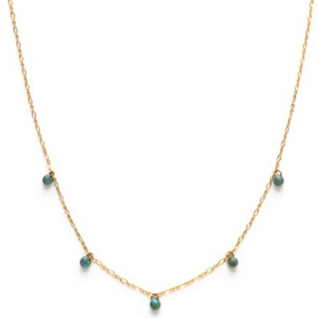 625J-TQ | Five Graces - Turquoise