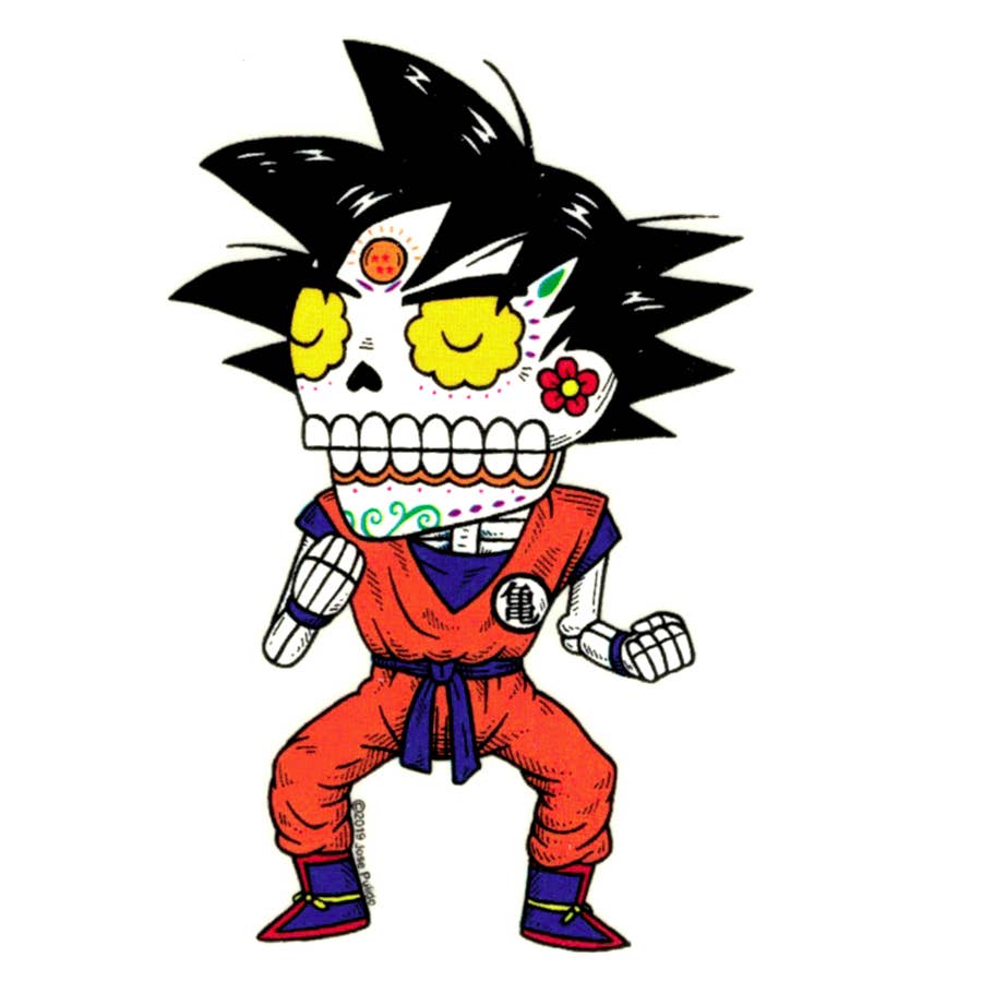 Goku Enamel Pin