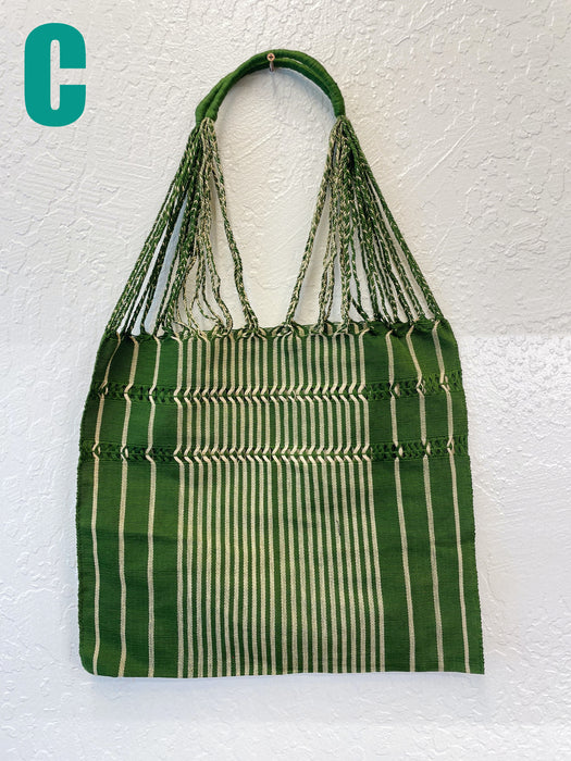 Handwoven Mexican Market Tote Bag