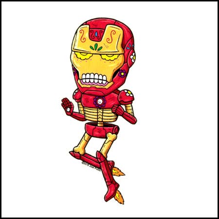 Iron Man Sticker
