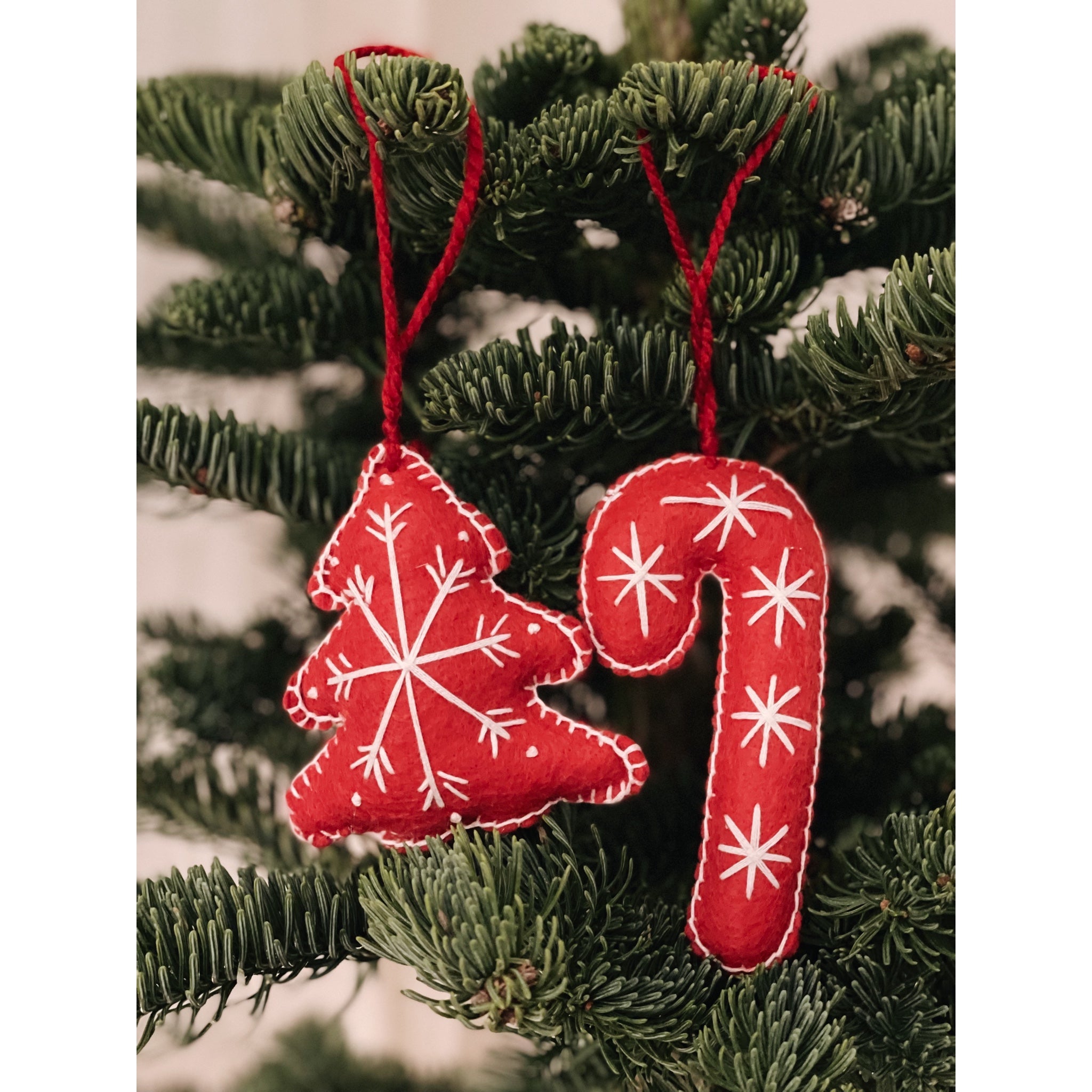 Candy Cane Tassel